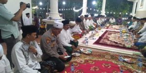 Kapolsek Sampang Hadiri Maulid Nabi Muhammad SAW Di Rumah Tomas Desa Gunung Maddah