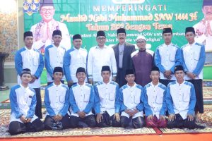 BUPATI MAS TAMAM MAULIDAN BERSAMA SISWA SE PAMEKASAN
