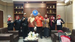 Dukung Gerakan Anti Narkotika, Komnasdik – GMDM Kunjungi BNNP Jawa Timur