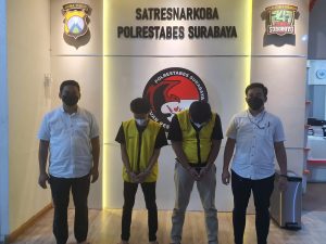 Dua Pengedar Sabu berhasil Diamankan Timsus Polrestabes Surabaya