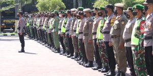 Polres Nganjuk Siapkan Ratusan Personel Untuk Amankan Pilkades PAW