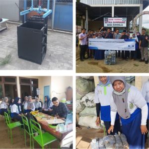Implementasi Mesin Pres Sampah Plastik dan Aplikasi Pengelolaan Untuk Meningkatkan Pendapatan BumDes Mitra Sejati, Gandusari Trenggalek