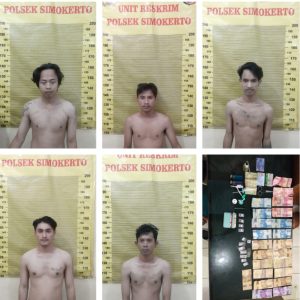 Lagi Menikmati Pesta Sabu, 5 Pelaku Keburu Digrebek Polisi