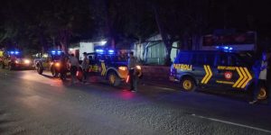 Polsek Kertosono Gelar Patroli Gabungan, Cegah Tindak kejahatan Saat Dini Hari
