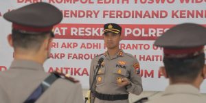 Kapolres Pasuruan Pimpin Upacara Sertijab dan Pelantikan Wakapolres dan PJU Polres Pasuruan