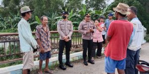 Antisipasi Bencana Alam Banjir, Sat Binmas Polres Sampang Himbau Masyarakat Desa Pasean