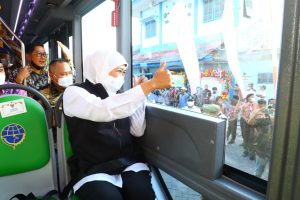 Hari Pahlawan 10 November, Gubernur Khofifah Gratiskan Bus Trans Jatim Sehari Penuh