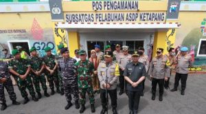 Kapolda Bersama Forkopimda Jatim Tinjau Kesiapan Pos Pengamanan KTT G20 Bali di Banyuwangi