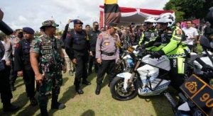 Gelar Pasukan dan peralatan, Kapolri dan Panglima TNI Ingin KTT G20 Berjalan Sukses