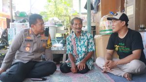Kapolresta Sidoarjo Kunjungi Korban Tragedi Kanjuruhan di Porong