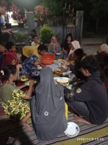 Jalin Silaturahmi, Setiap Bulan Emak Emak Rempong Desa Kalianget Barat Adakan Acara Makan Bersama
