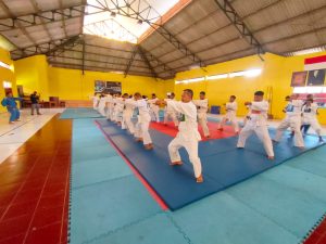 Gelar Ujian Beladiri Semester II Tahun 2022 Diikuti 771 Personil Polres Sumenep