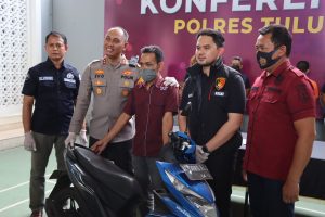 Polres Tulungagung Berhasil Tangkap Komplotan Curanmor di 32 TKP