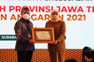 Pemprov Jatim Terima Penghargaan WTP Tujuh Kali Berturut -Turut