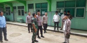 KAPOLRES PAMEKASAN BERSAMA DANDIM 0826 PAMEKASAN CEK LOKASI RENCANA KUNJUNGAN KERJA MENTRI MENKOPOLHUKAM