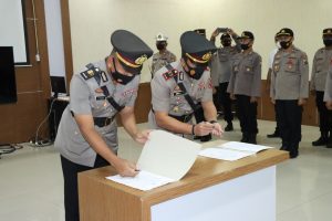 Kapolres Sumenep Pinpim Sertijab Kasat Reskrim