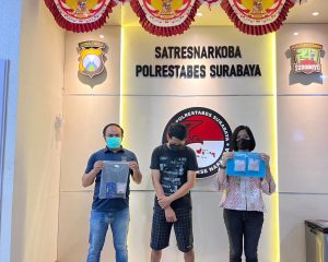 Polrestabes Surabaya Gagalkan Peredaran 83,22 gram Sabu-Sabu