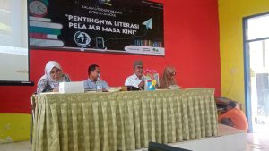 Kembangkan Kecakapan Pelajar Filter Informasi, KLK Gelar Seminar Literasi