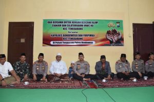 Polres Bondowoso Gelar Do’a Bersama Untuk Warga Terdampak Gempa Cianjur