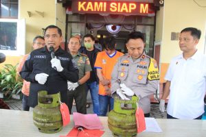 Spesialis Pencuri Tabung Gas Elpiji 3 Kg di Kota Surabaya Berhasil Ditangkap Polisi