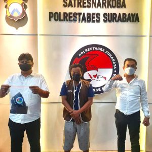 Edarkan Sabu, Penjaga Makam Berhasil Diringkus Satnarkoba Polrestabes Surabaya