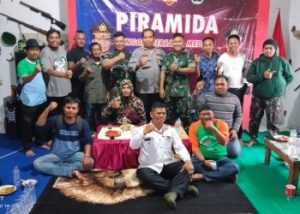 Jalin Kebersamaan Dengan Awak Media, Polres Pasuruan Melaksanakan Piramida.