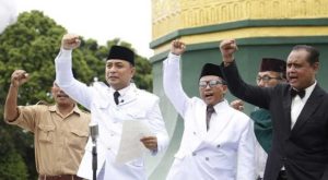 Scene Terakhir Film Soera ing Baja di Tugu Pahlawan