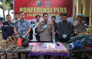 Polres Probolinggo Berhasil Mengungkap Kasus Penimbunan BBM Bersubsidi Jenis Solar