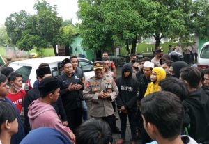 Pengamanan Kegiatan Pembaiatan Santri Baru Pencak Silat Nahdlatul Ulama Pagar Nusa Kab. Gresik 2022