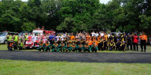 Forpimcam Kertosono Gelar Apel Kesiapsiagaan Tanggap Bencana Tahun 2022