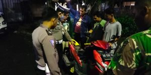 Jaga Situasi Kamtibmas Aman, Polsek Kertosono Lakukan Patroli Gabungan