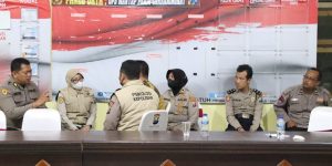 Polres Bangkalan Dampingi Bag Psikologi Biro SDM Polda Jatim Beri Motivasi ke Personil