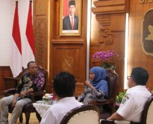 Temui Gubernur Khofifah, Bawaslu Jatim Bahas Perkuat Pengawasan Pemilu 2024