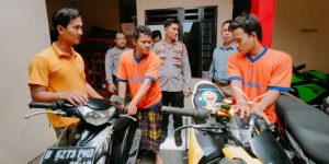 Polsek Kamal Polres Bangkalan Polda Jatim Bekuk Pelaku Curanmor