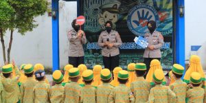 Belajar Lalu Lintas Sejak Dini, TK Ra Subulus Salam Kunjungi Taman Lalu Lintas Polres Bangkalan Polda Jatim