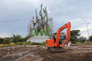 PEMKOT KEMBANGKAN KAWASAN TAMAN SUROBOYO, SEGERA DILENGKAPI TEMPAT BERMAIN ANAK DAN BERKUDA