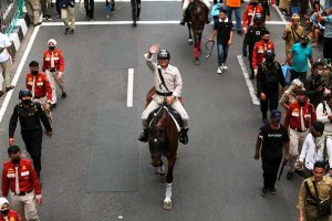 DIIKUTI 3500 PESERTA, PARADE SURABAYA JUANG BERLANGSUNG SEMARAK
