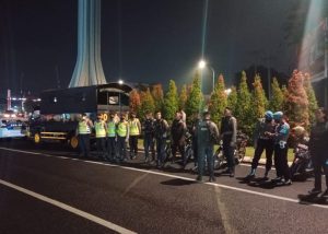 TNI-Polri di Sidoarjo Patroli Bareng Jogo Sidoarjo