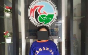 Satresnarkoba Polres Kediri Berhasil Menangkap Ibu Rumah Tangga Pengedar Narkotika