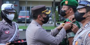 Jelang Nataru, Kapolres Sampang Pimpin Apel Gelar Pasukan Operasi Lilin Semeru 2022