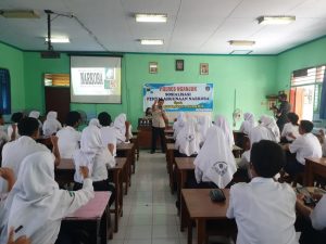 Polres Nganjuk Lakukan Blusukan di Sekolah Cegah Lost Generation Akibat Narkoba