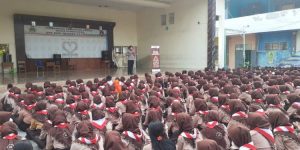 Tekan angka lakalantas, Polsek Kebomas sosialisasi tertib berlalulintas kepada pelajar