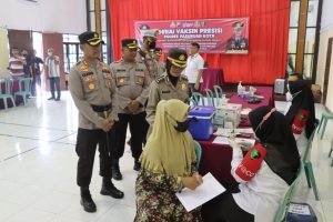 Jelang Libur Nataru, Polres Pasuruan Kota Gelar Vaksin Massal