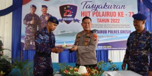 Kapolres Gresik Hadiri Syukuran HUT Polairud Ke- 72