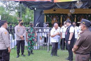 Forkopimda Kediri Pantau Langsung Pelaksanaan Pilkades Serentak di TPS