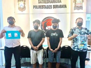 Ratusan Poket Sabu Siap Edar, Diamankan Satresnarkoba Polrestabes Surabaya