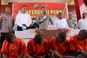 Polres Probolinggo Berhasil Ungkap Kasus Rudapaksa Perempuan Dibawah Umur, 7 Pemuda Ditetapkan Tersangka