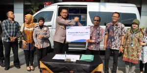 Polres Pamekasan Dapatkan Bantuan Mobil ambulance dari BRI Cabang Pamekasan