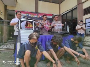 3 Komplotan Pencuri Kabel Telkom Ketangkap Polisi