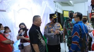 Kapolres Gresik Cek Pengamanan Naral di Gereja Jelang Natal